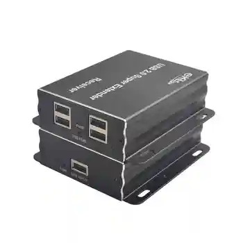 

EKL Free shipping USB 2.0 splitter extender with single CAT5E/6 cable, support usb HUB function