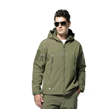 Тактическая куртка V4.0 Водонепроницаемый Soft Shell пеший туризм походы Training ветрозащитная верхняя одежда пальто в стиле милитари, одежда для охоты