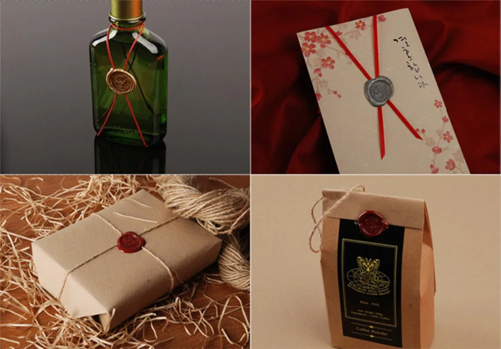  MDLG Vintage Mushroom Custom Picture Logo Wedding Invitation Wax Seal Sealing Stamp Rosewood Handle - 32757141273