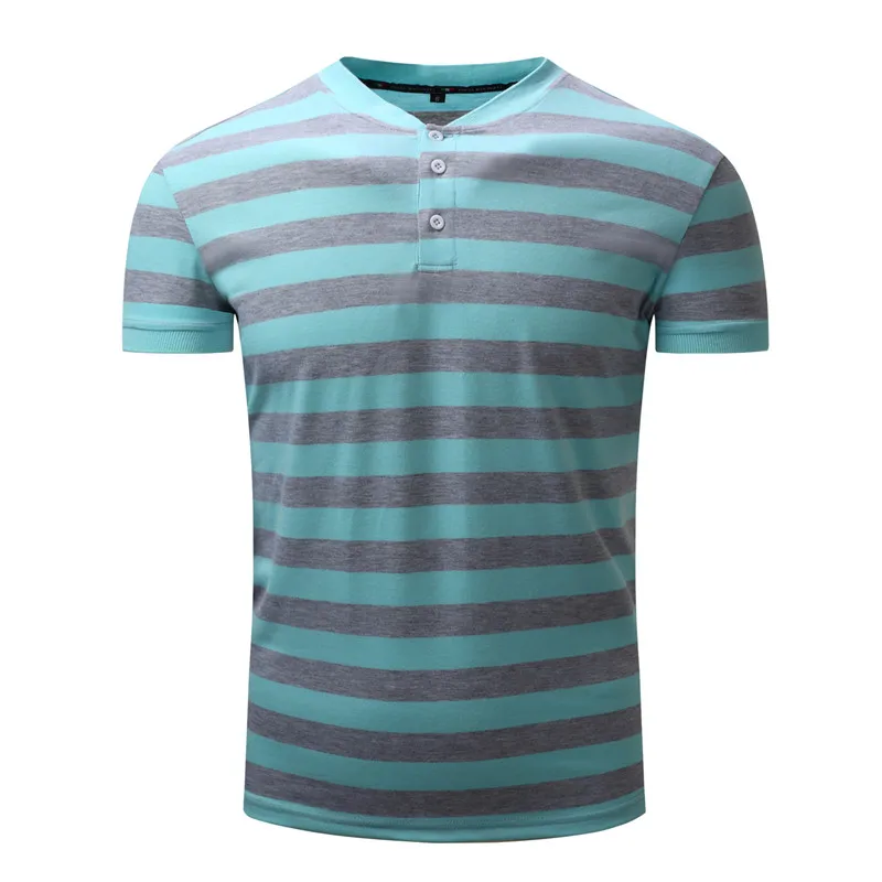 FREDD MARSHALL Fashion Brand Men's Polo Shirts 2018 New Arrival Summer Male Cotton Casual Short Sleeve Striped Polo Shirt Homme Tops  (2)