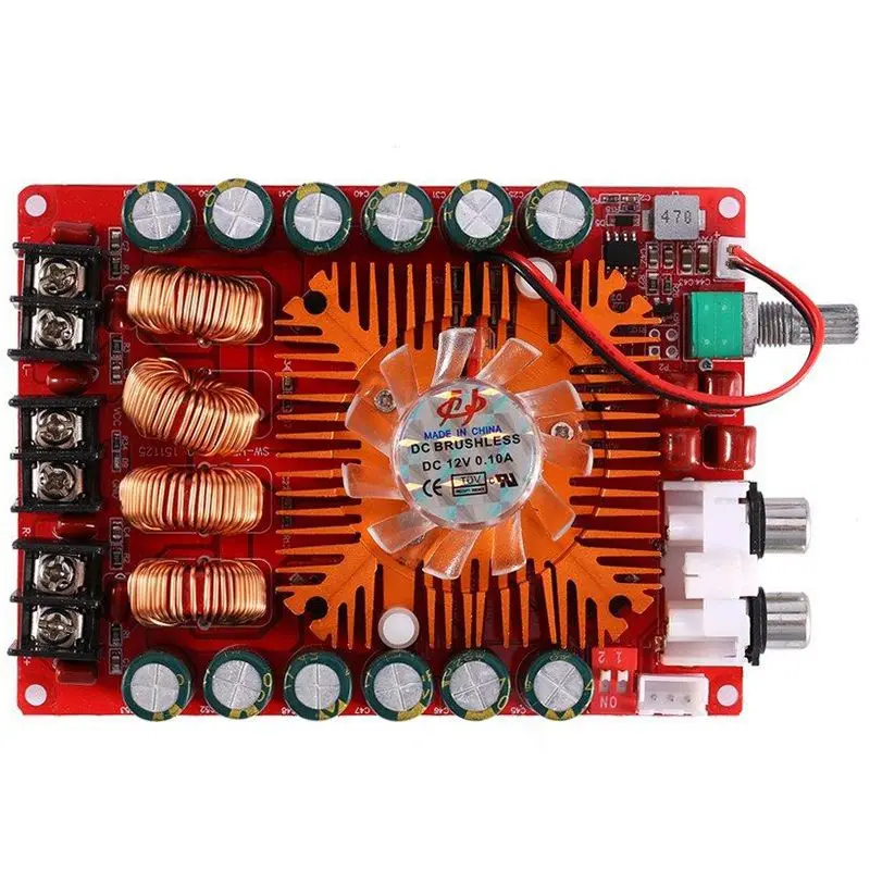 OPQ-TDA7498E 160W+ 160W 2 канальный цифровой аудио аккустическая система для Мощность модуль усилителя