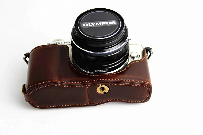Сумка для камеры из искусственной кожи фотоаппарата Olympus E PL7 EPL7 EPL8|bag of chips productions|bag