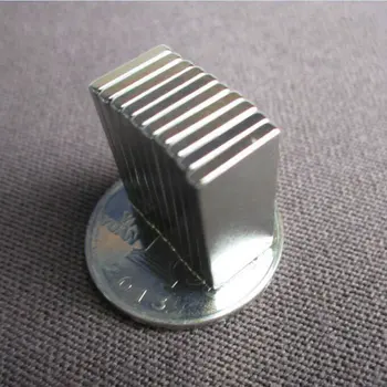 

20pcs 20mmx10mmx2mm 20x10x2 Strong Cuboid Fridge square Magnet 20*10*2 Rare Earth Neodymium Art Craft Connection Free shipping
