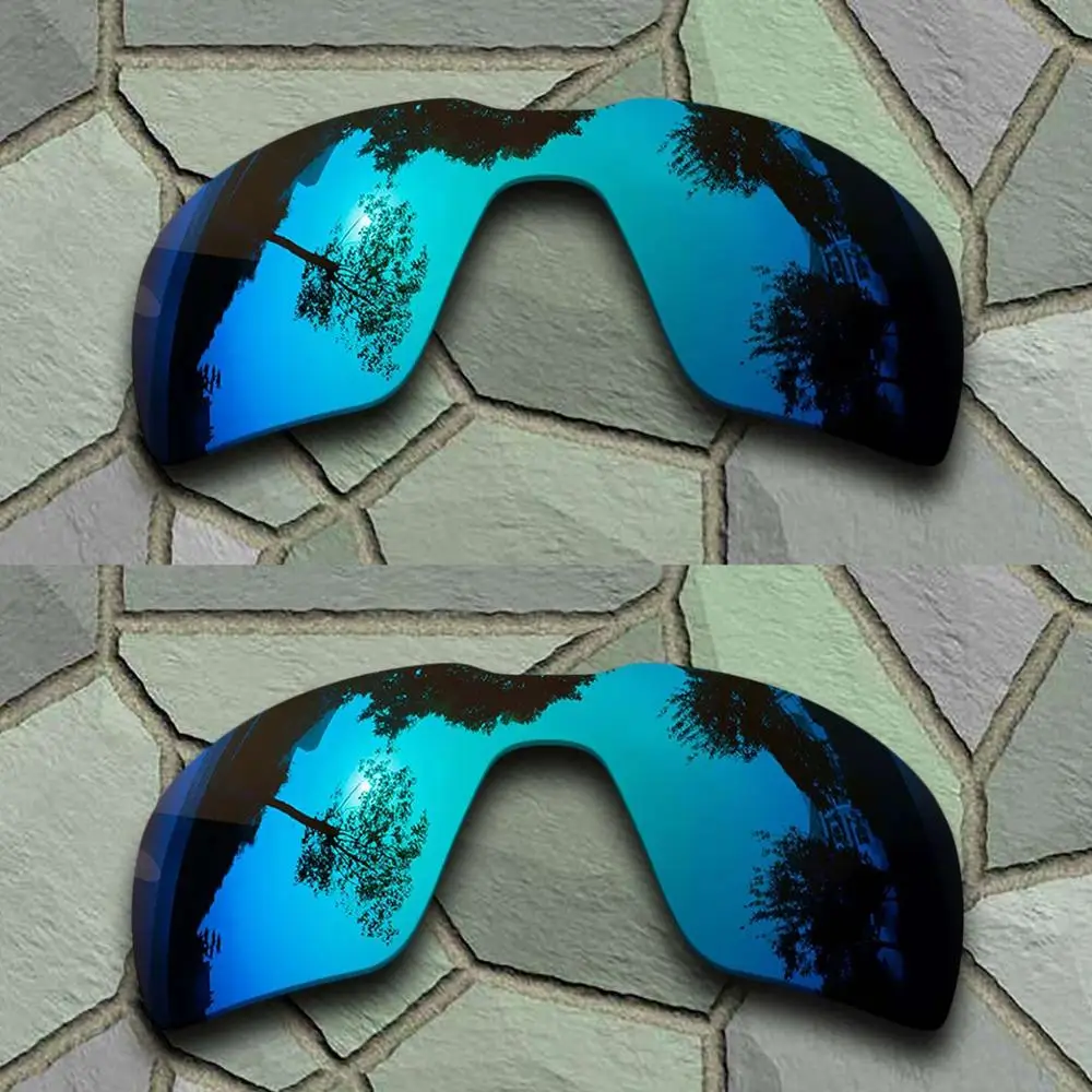 Sky Blue-Sky Blue Солнцезащитные очки поляризованные Сменные линзы для Oakley Probation-variets - Цвет линз: Sky Blue-Sky Blue
