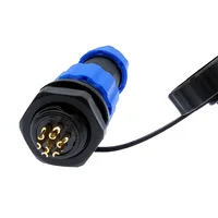 SP13 Waterproof connector IP68 2pin 3pin 4pin 5pin 6pin 7pin cable connectors plug and socket - Image 3