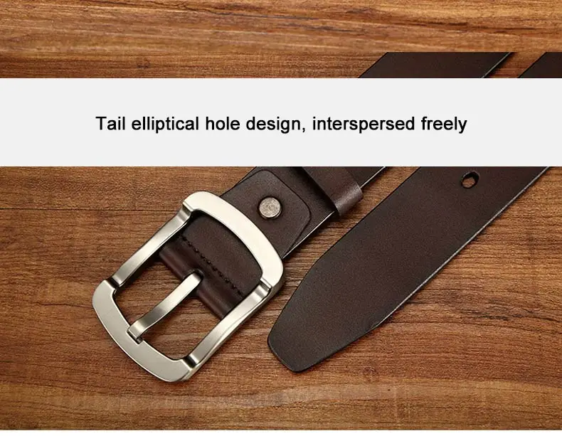DOULILU Genuine Cowhide Leather Belts for men brand Strap male pin buckle fancy vintage jeans 2018 NEW1 (8)