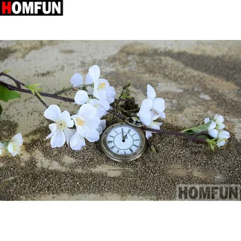 

HOMFUN Full Square/Round Drill 5D DIY Diamond Painting "Flower table" Embroidery Cross Stitch 5D Home Decor A15933