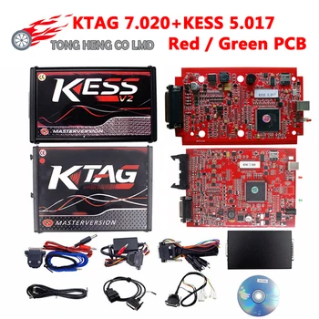 

Master Online EU Red KESS V5.017 KESS V2 5.017 No Token KTAG V7.020 OBD2 Manager Tuning Kit ECU Programmer K-TAG 7.020 V2.23