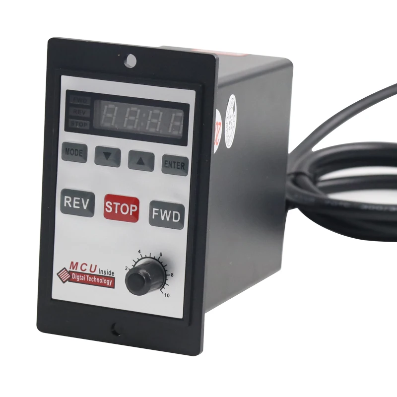 Single row 6 pin interface 6W-200W motor digital display governor switch AC single phase US-52 high power motor controller 220V Single row 6 pin interface 6W-200W motor digital display governor switch AC single phase US-52 high power motor controller 220V
