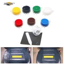 Liquido Della Pelle In Pelle Seggiolino Auto Divano Cappotto Foro Graffio Crepe Strappi Nessun Calore Liquido In Vinile In Pelle Strumento di Riparazione Auto Vernice di cura Polish