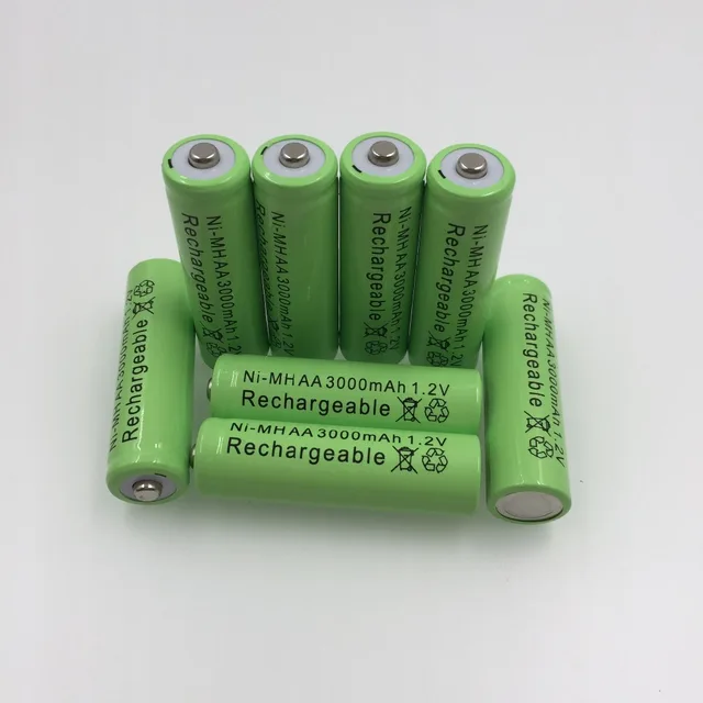 1-20Pcs 1.2V AA 800mAh Ni-MH Rechargeable Battery Ni-MH 2A Batteries for  Outdoor Gutter Garden Outdoor Lawn Fence Wall LED - AliExpress