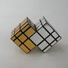 CubeTwist 2 Siamese Mirror Cube Black Gold/Silver Cubo Magico Sticker Twist Puzzle Educational Toy  Drop Shipping ► Photo 1/6