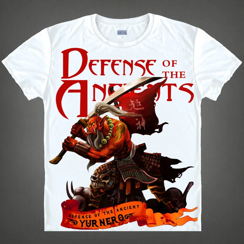 Футболка Coolprint с рисунком аниме DOTA2 DOTA 2 футболки в разных стилях коротким рукавом