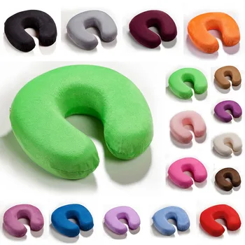 

Memory Foam Pillow Neck U-Shape U Shaped Headrest Car Flight Travel Soft Nursing Cushion