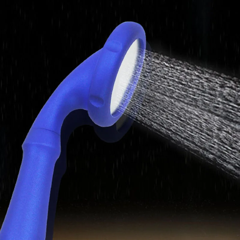 

1PC Shower Heads Anion Nano Filtration Purification Handheld Nozzle Shower Head Pressurized Water-saving ABS for Bathroom Hotel