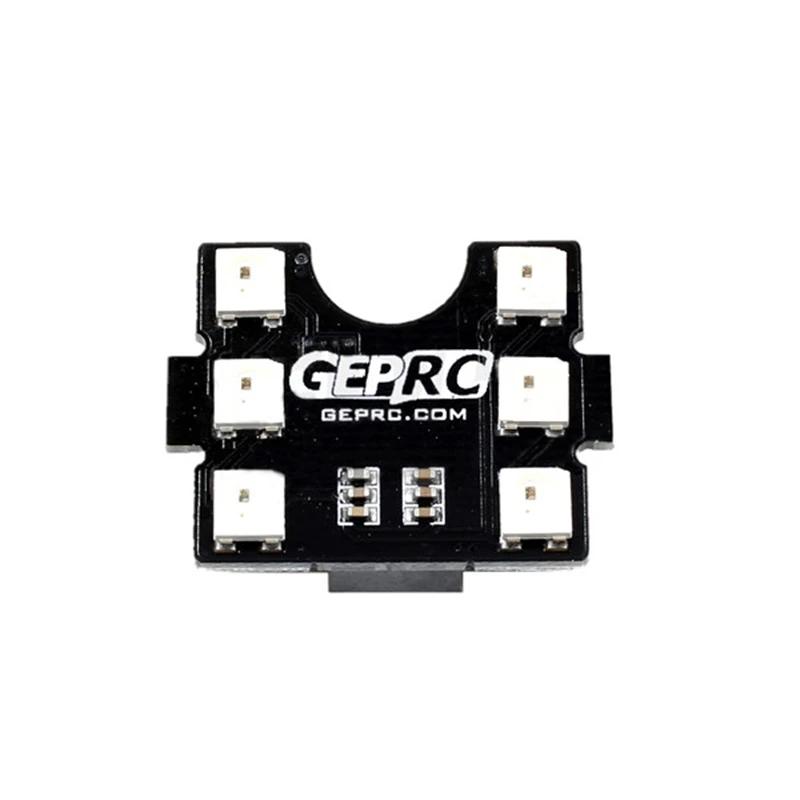 

High Quality GEP-LED6-B 6 Bit WS2812B Tail LED Circuit Board With BUZZER for Racing Drone GEP-AX GEP-IX For RC Multiicopter