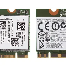 Беспроводная карта адаптера для Broadcom BCM943228Z Bcm943228z bcm43228z(M.2) 802.11N wifi 300 Мбит/с 2,4 ГГц 5 ГГц для hp sps 797884-001