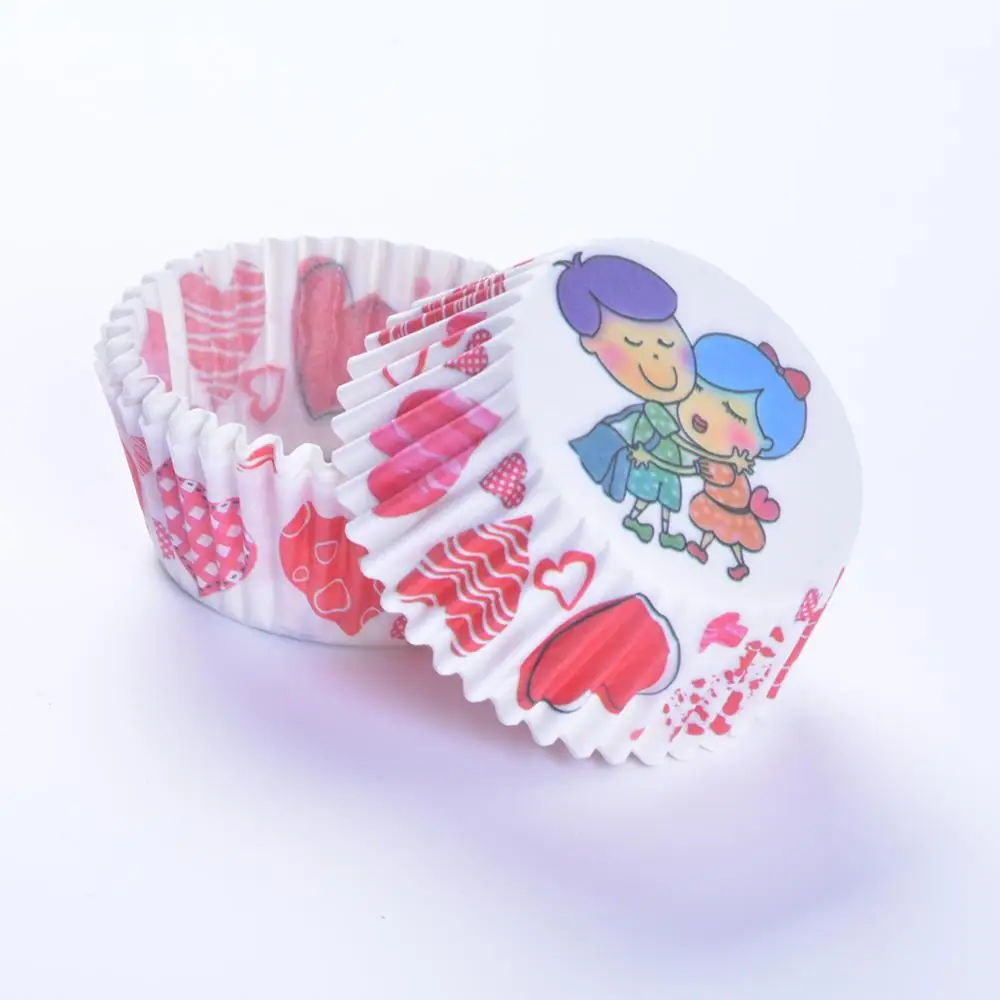 

LIFETALK 200 Pieces Cut Design Wedding Decorating Cupcake Liners Cupcake Forms Paper Baking Tools