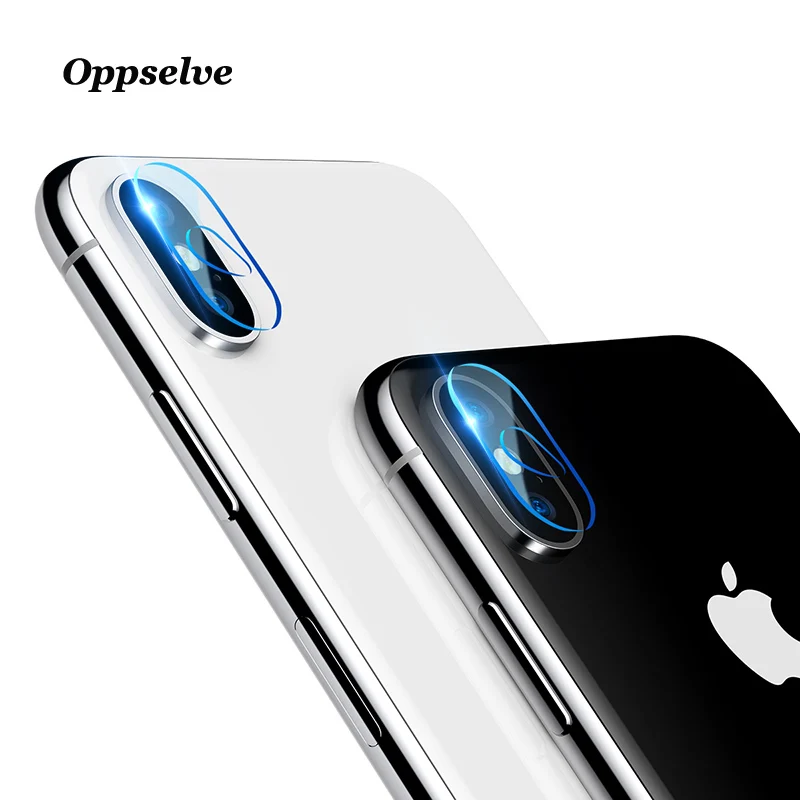 Oppselve Camera Lens Tempered Glass For iPhone X 10 Transparent Full