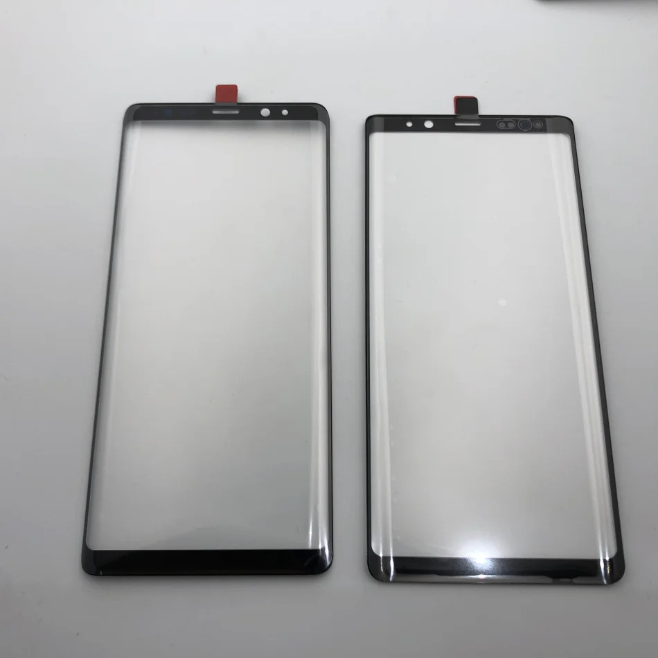 Note8 задняя крышка батарейного отсека, корпус для стеклянной двери+ ЖК-дисплей, Передний сенсорный экран, внешний объектив для samsung Galaxy note 8 N950 N950F