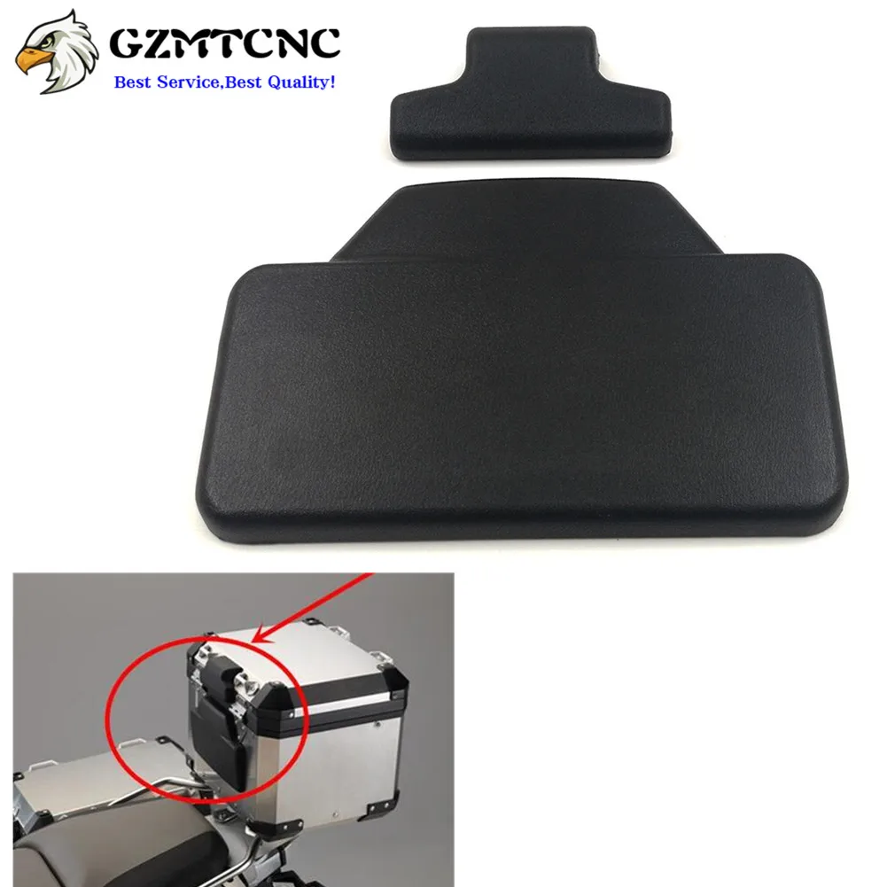 

F800GS R1200GS Top Rear Aluminum Case Box Luggage Passenger Cushion Backrest Pad Sticker For BMW F 800 GS R 1200 GS Adventure