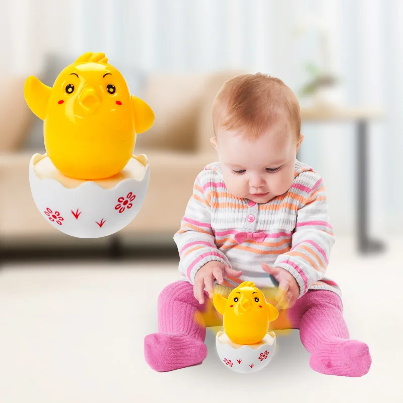 

Early childhood education educational toys chick tumbler 6-9-12 months 3 years old toys