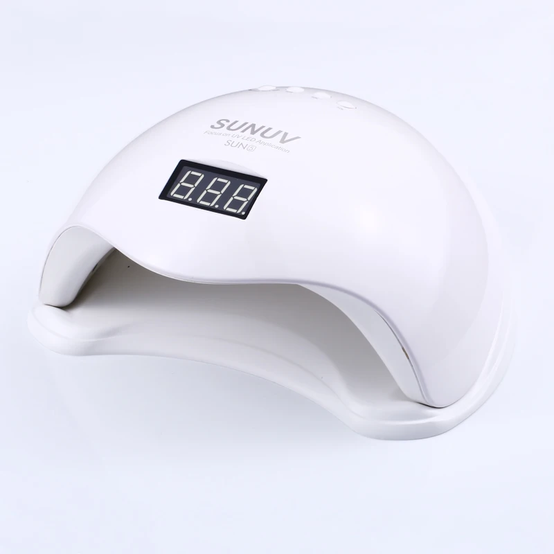 

SUN5 48W Dual UV LED Nail Lamp Smart Sensor Low Heat Mode Professional Nail Dryer for All UV Gel Nail Polish