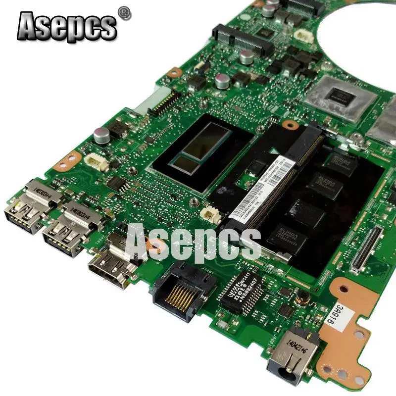 Asepcs S551LB материнская плата для ноутбука ASUS S551LB S551LN S551LD S551L тесты оригинальная плата 4 г оперативная память I3-4010 GT740M-2G