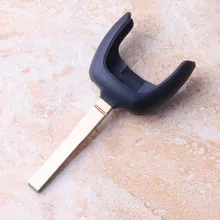 Ключ для смарт-карты для Ford Focus, Fiesta, Max ключ-Болванка машины, латунный материал дистанционного Выкидной ключ, Болванка [2 шт]