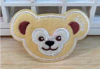 

Cartoon Lovely Little Monkey Patch Embroidered iron on patches Applique for children kid's cloth hats bag handwork DIY accessory