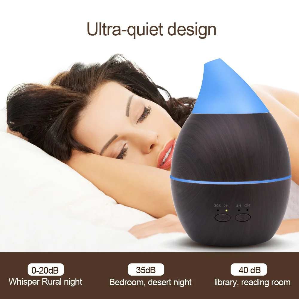 KBAYBO aromatherapy air humidifier aroma essential oil diffuser ultrasonic mist maker electric aroma diffuser fogger home sleep
