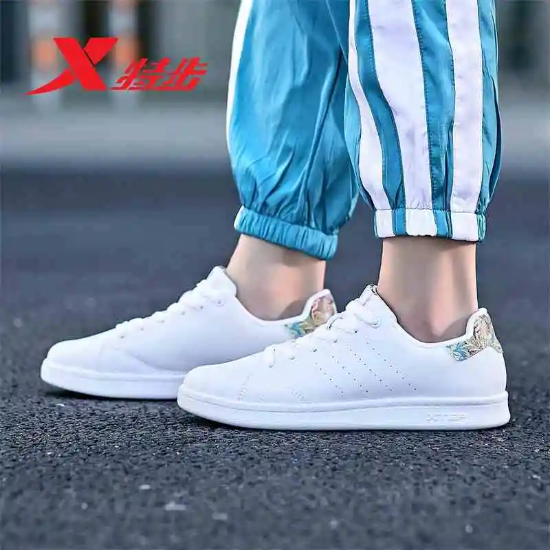 

982319319297 Xtep men women skateboarding shoe Summer women and men sneakers casual stan white shoe for men