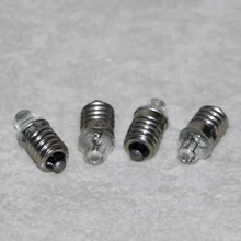  100PCS A lot 2.2V 0.25A 9.5*22mm E10 Miniature Lens Lamp Bulb Light 