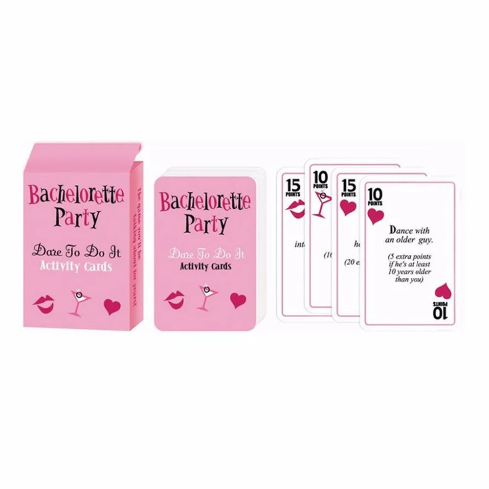 24 x Dare Cards in a box Hen Party Game