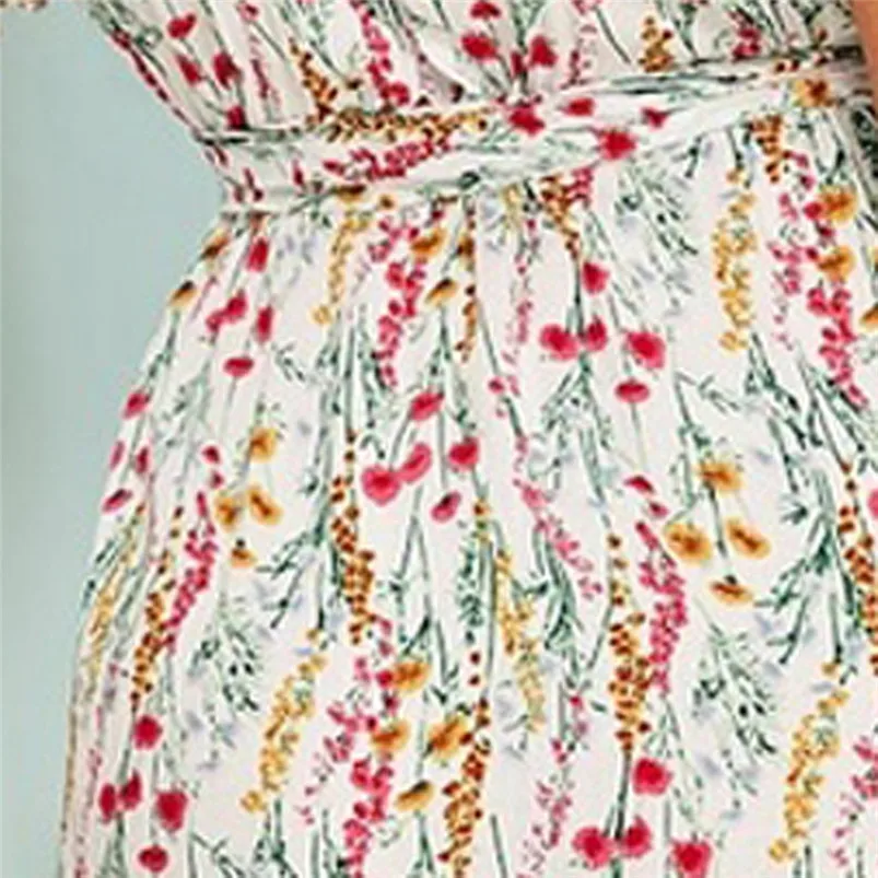 Fashion Camis Beach Dress Sexy Printed Cold Shoulder Mini Flower Pattern Small Fresh Soft Sexy Dress For Ladies Girls 40MY02 (9)