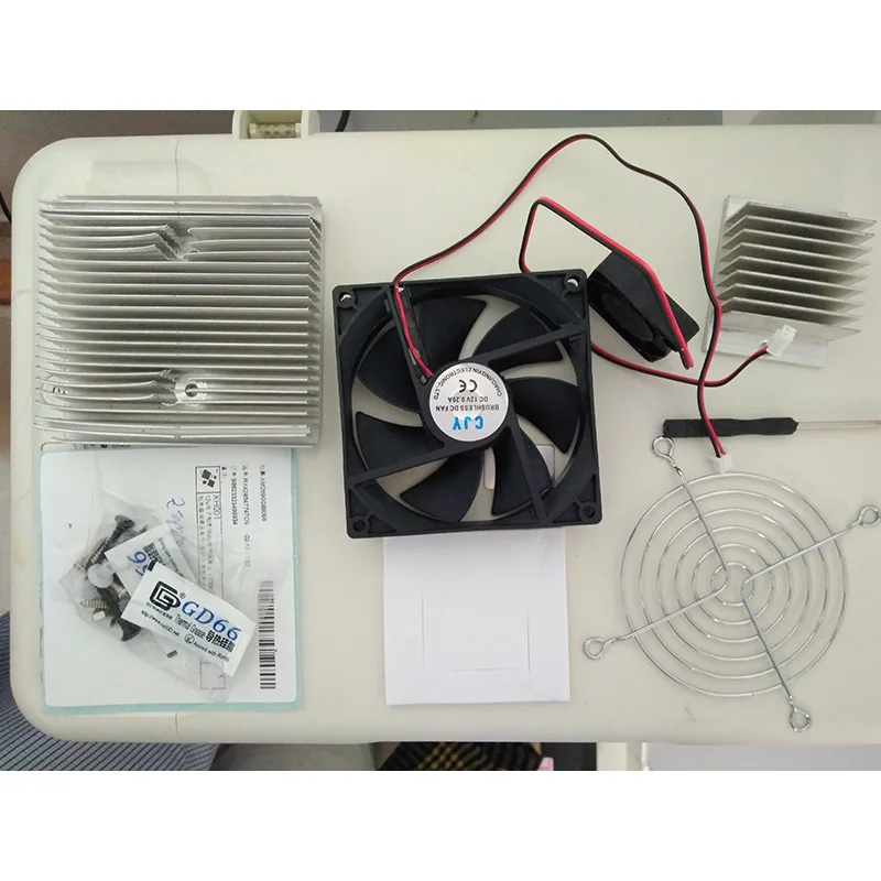 Термоэлектрический охладитель Пельтье, холодильная полупроводниковая система охлаждения, комплект компьютерных компонентов с 12706 охлаждением Пельтье