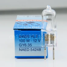 Галогенная лампа OSRAM 64625HLX 100 Вт 12 В GY6.35 подходит для увеличительного стекла проектор микроскопа детектор Оптической Апертуры и т. Д