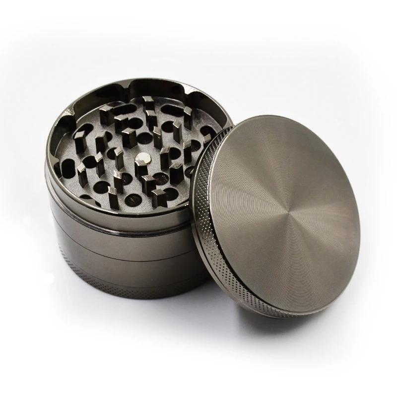 63mm Metal Herb Grinders Zinc Alloy Herb Grinders Crusher Spice Herb