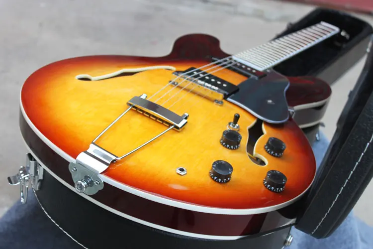 

CUSTOM SHOP ES-330 VOS (Vintage Sunburst) New Arrive Electric Guitar Free Shipping