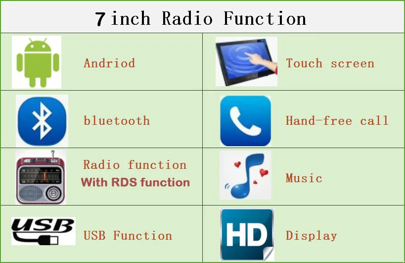 Best Car 7inch Radio Android 2din Multimedia Player GPS Navigation DVR For Suzuki vitara 2007/08/11/12/13 5