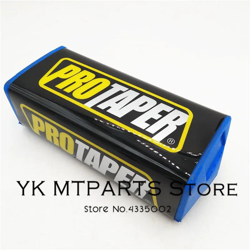 Черный 7/" квадратный руль для мотоцикла PROTAPER для мотокросса Fat BAR MX ATV Dirt Bike руль - Цвет: BLUE