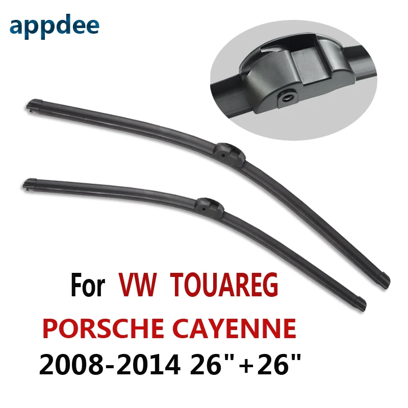 Car Windshield Wiper Blades For VW TOUAREG PORSCHE CAYENNE 2 Pieces/lot
