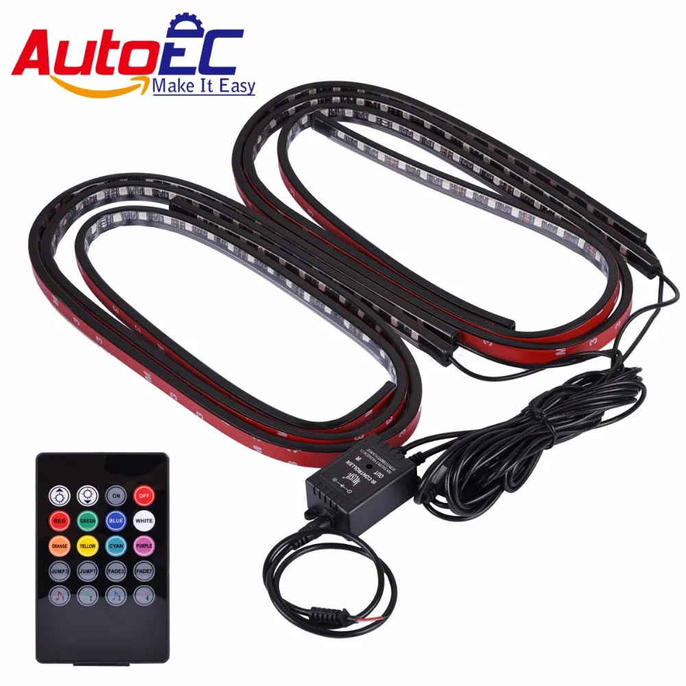 Buy AutoEC car interior led strip atmosphere Light