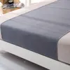 Earthing Sheets, Grounding Flat Sheets Bed sheet 90% Organic Cotton+10% Pure Silver Fiber Grey 60*265cm/23*104inch 5