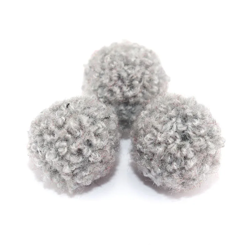 Gray Plush Balls