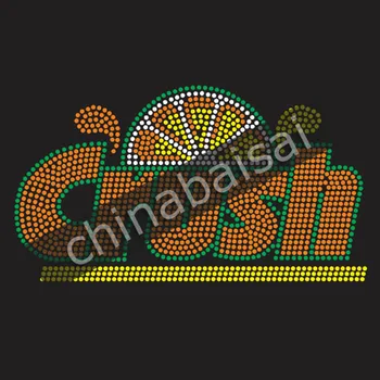 

Crush Oranges Rhinestone Transfer Motif Designs