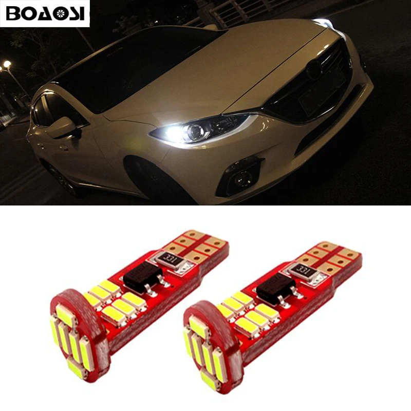 

BOAOSI 2x T10 LED W5W Car Width Lamp For Lada Granta Vaz Kalina Priora Niva Samara 2 2110 Largus 2109 2107 2106 4x4 2114 2112