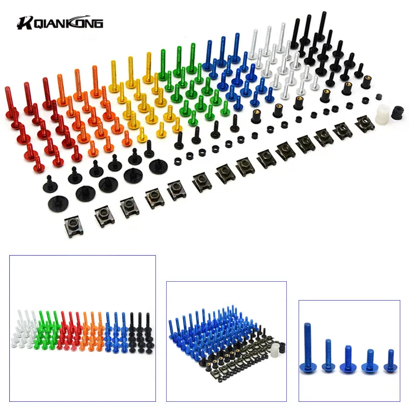 

motorcycle accessories custom fairing screw bolt windscreen screw FOR honda VFR750 VFR800 VTR1000 CBF1000 VF750 CBR954RR CBR 954