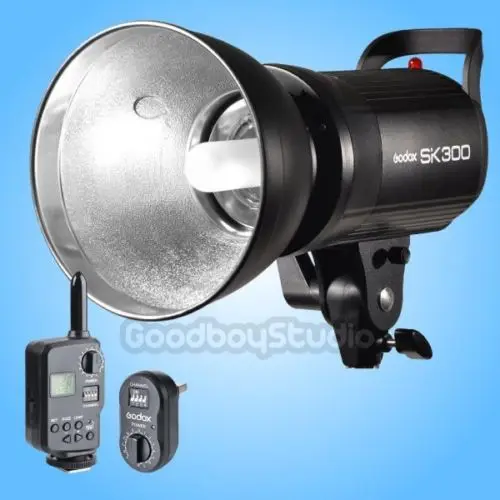 Godox SK300 300W Studio Flash Strobe Lamp Light Head with FT-16 Flash Trigger Godox SK300 300W Studio Flash Strobe Lamp Light Head with FT-16 Flash Trigger