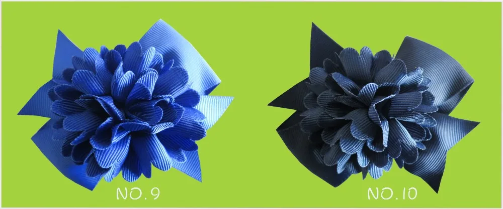 16 благословение Good Girl Boutique 4 "помпоном заколки для волос с бантами свадебные
